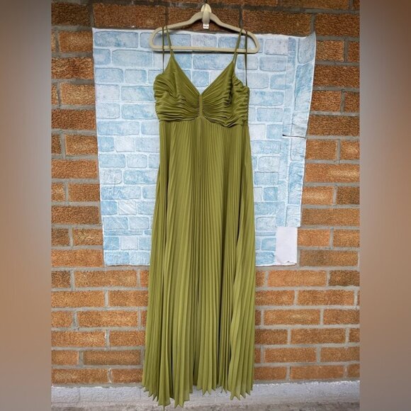 Diane von Furstenberg Pleated Strap Irma Dress size 16 - Picture 5 of 17